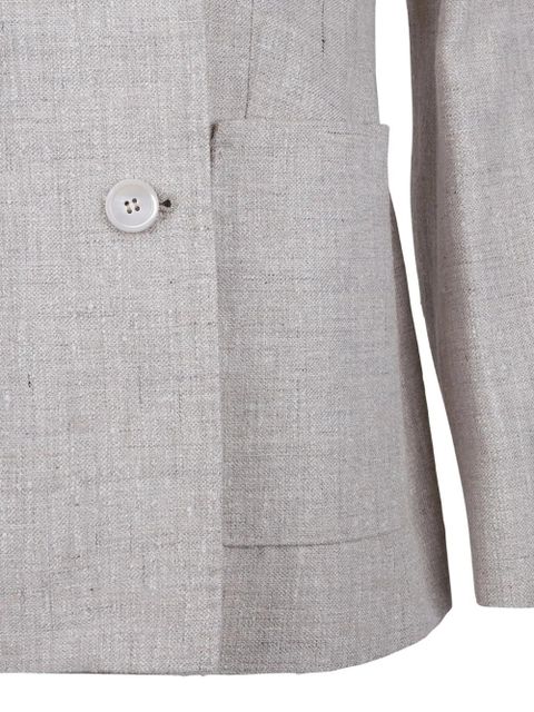 Max Mara double-breasted blazer - Grey