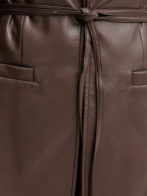 Marciano by Guess marynarka GLADYS kolor brązowy 5BGN04 7389A