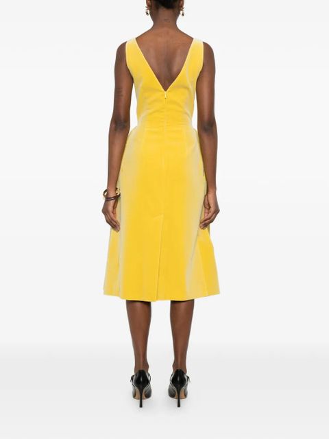 JW Anderson V-neck maxi dress - Yellow