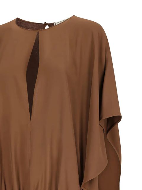 Blumarine ruffled blouse - Brown