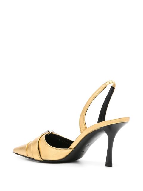 Givenchy 75mm Voyou pumps - Gold