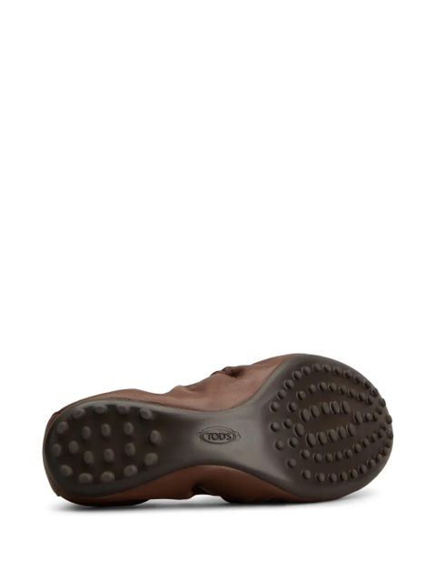 Tod's Dee ballerina shoes - Brown
