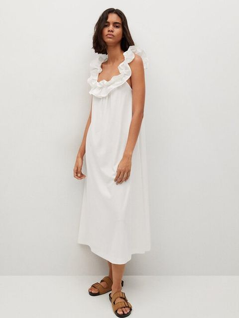 Mango - Sukienka bawełniana Margot