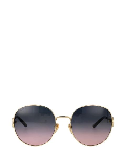 Gucci Interlocking G round-frame sunglasses - Gold - zdjęcie produktu nr 1