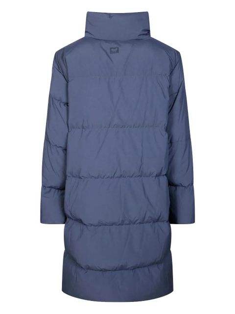 Weekend Max Mara Tenuta funnel-neck coat - Blue - zdjęcie produktu nr 2