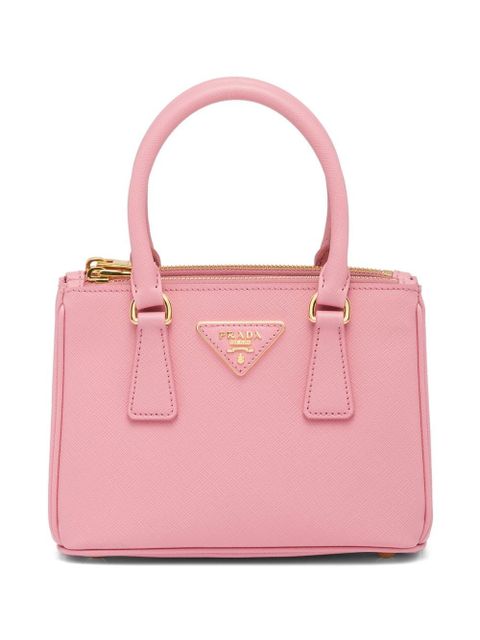 Prada Galleria leather mini bag - Pink - zdjęcie produktu nr 1