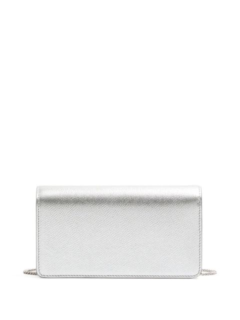 Valentino Garavani mini VLogo shoulder bag - Silver