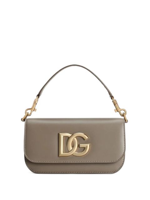 Dolce & Gabbana leather shoulder bag - Neutrals - zdjęcie produktu nr 1