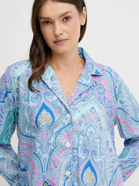 Lauren Ralph Lauren piżama damska kolor niebieski ILN92479
