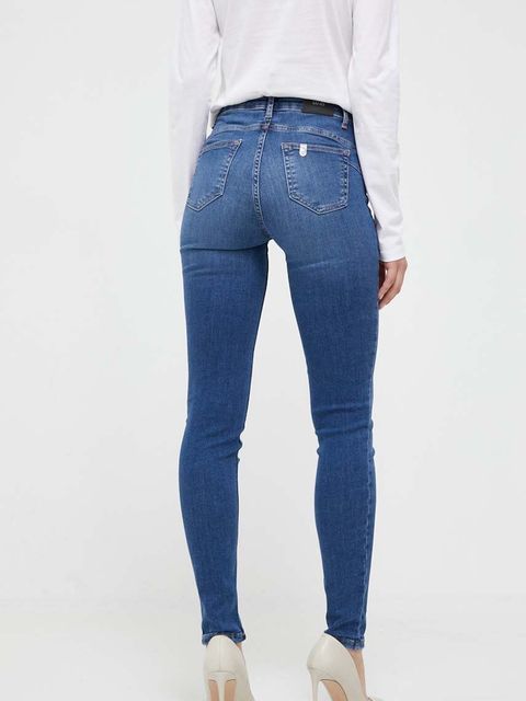 Liu Jo jeansy damskie kolor niebieski - zdjęcie produktu nr 2