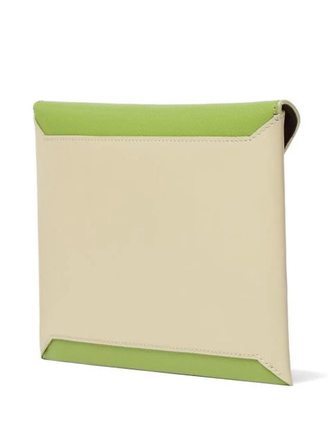 FENDI FF leather pouch bag - Neutrals - zdjęcie produktu nr 2