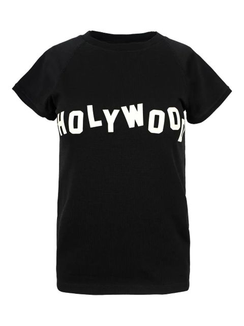 LOEWE Hollywood-print short-sleeves T-shirt - Black - zdjęcie produktu nr 1
