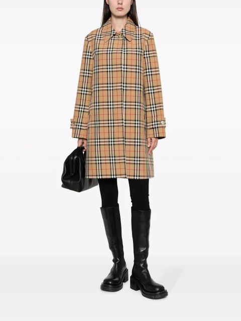Burberry plaid-check pattern jacket - Brown - zdjęcie produktu nr 2