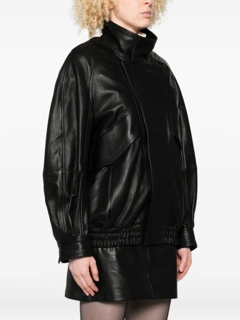 Nour Hammour Artiste leather jacket - Black