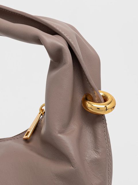 Furla torebka skórzana kolor brązowy WB01676.BX3168.MA2001002