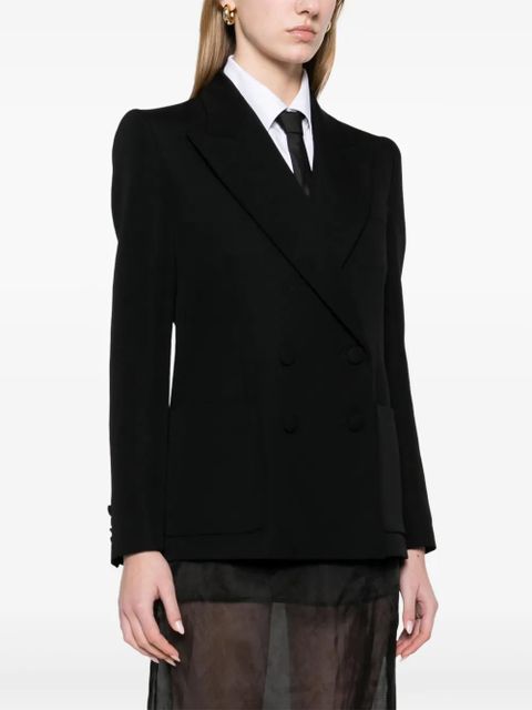 Valentino Garavani virgin-wool blazer - Black