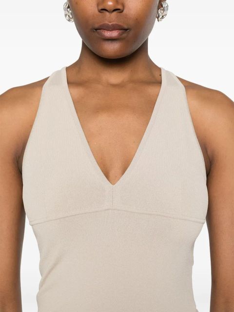 Max Mara v-neck top - Neutrals