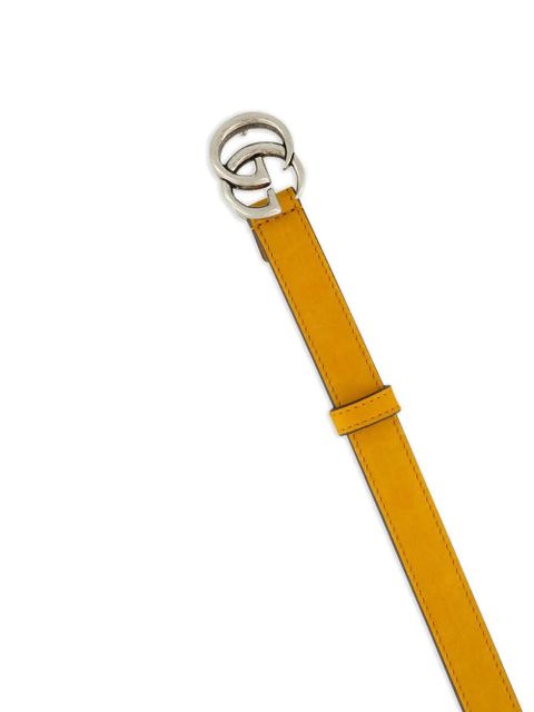 Gucci GG Marmont leather belt - Brown