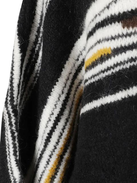 Missoni striped cardigan - Black