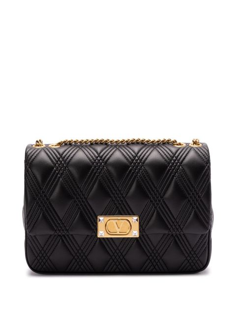 Valentino Garavani leather shoulder bag - Black - zdjęcie produktu nr 1