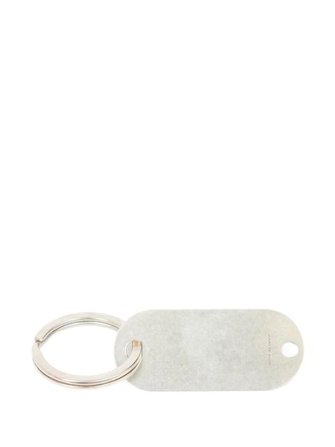 MM6 Maison Margiela numbers-engraved keyring - Silver - zdjęcie produktu nr 2