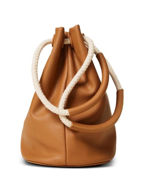 TWINSET rope-handles bucket bag - Brown - zdjęcie produktu nr 2