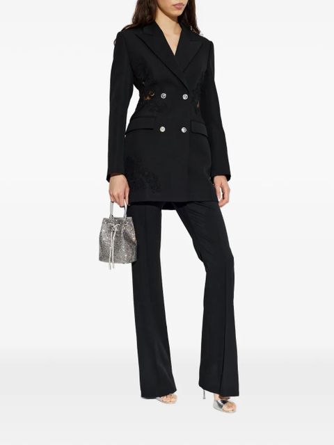 Versace lace double-breasted blazer - Black - zdjęcie produktu nr 2