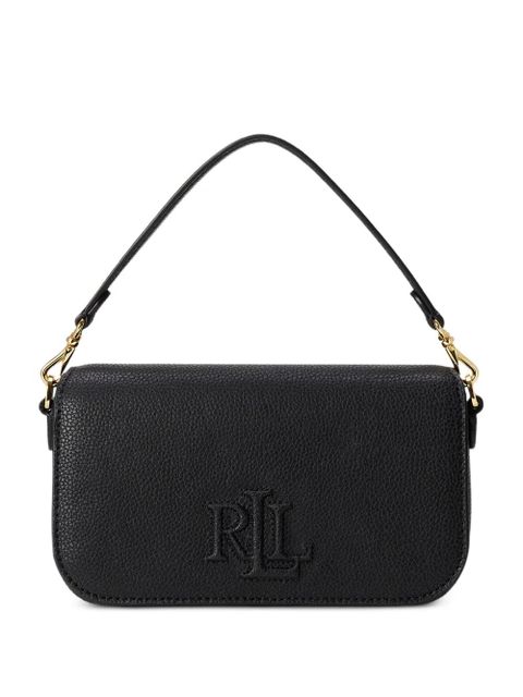 Lauren Ralph Lauren embossed-logo shoulder bag - Black - zdjęcie produktu nr 1