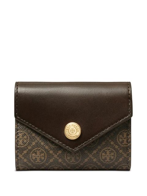 Tory Burch monogram-pattern wallet - Brown - zdjęcie produktu nr 1