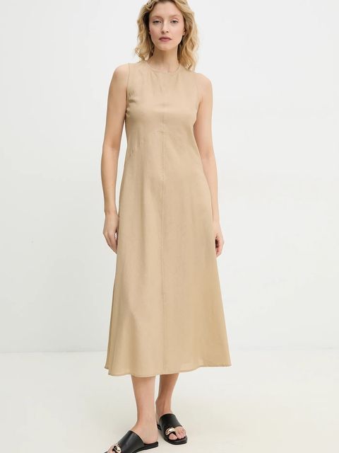 Answear.LAB sukienka z lnem - zdjęcie produktu nr 2