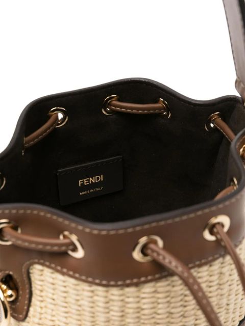 FENDI mini Mon Tresor bucket bag - Neutrals - zdjęcie produktu nr 1