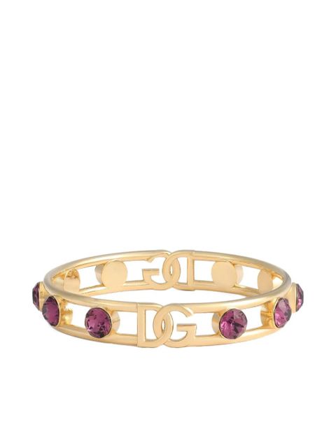Dolce & Gabbana logo-plaque bracelet - Gold - zdjęcie produktu nr 1