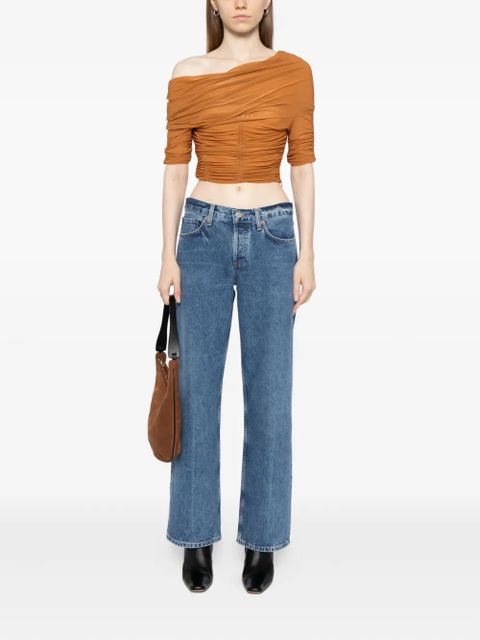 AGOLDE low-rise loose jeans - Blue - zdjęcie produktu nr 2