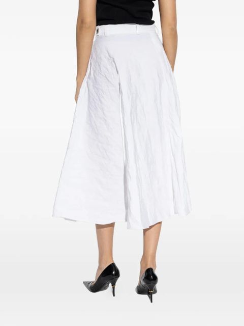 Moschino flared skirt - White