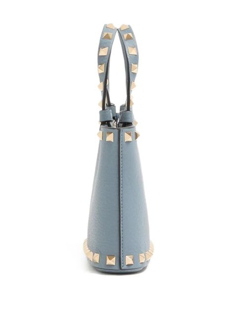 Valentino Garavani mini Rockstud tote bag - Blue