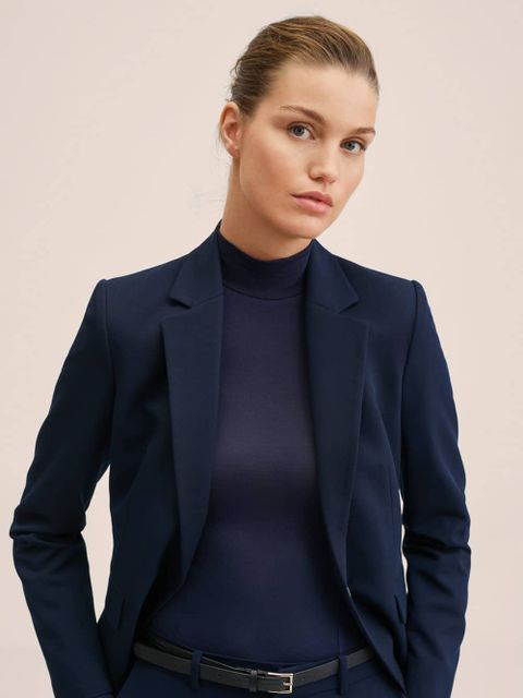 Taliowana marynarka garniturowa