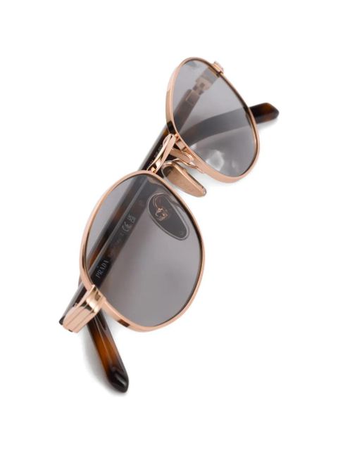 Prada Eyewear sunglasses with the iconic metal plaque - Pink