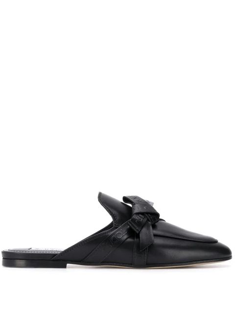 Tod's slip-on slippers - Black - zdjęcie produktu nr 1