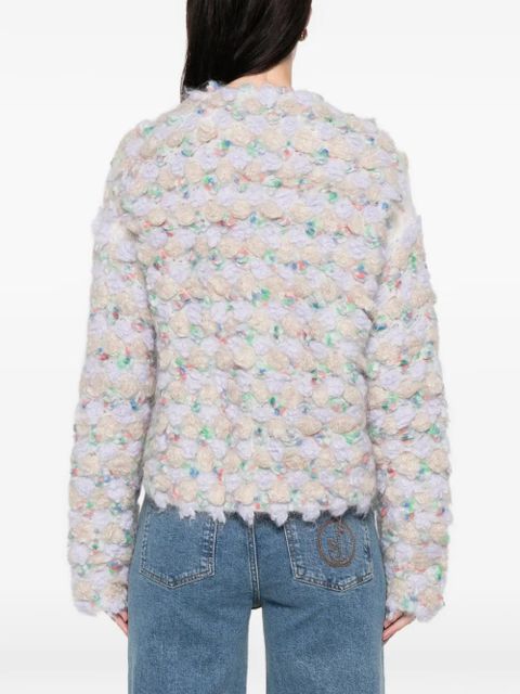 Blumarine bouclé jacket - Purple - zdjęcie produktu nr 2