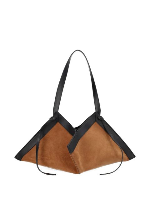 Yuzefi Wonton suede shoulder bag - Brown - zdjęcie produktu nr 2