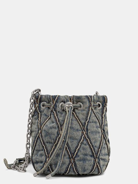 Diesel torebka jeansowa CHARM-D CHARM-D kolor niebieski X10346.P5570 - zdjęcie produktu nr 1