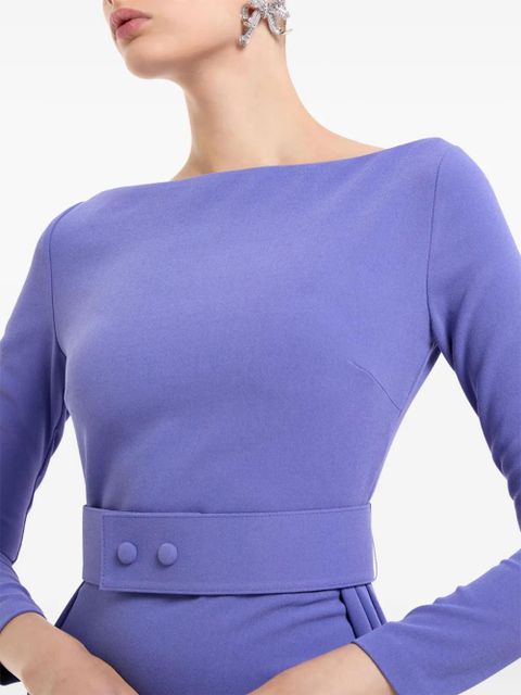 Solace London Shayla gown - Purple