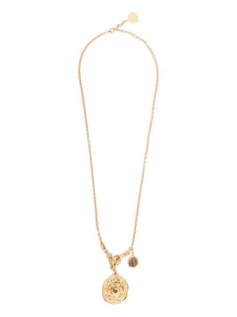 Chloé coin jasper gem charm necklace - Gold - zdjęcie produktu nr 1