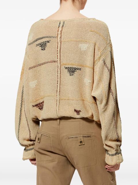 ISABEL MARANT Elyron sweatshirt - Neutrals