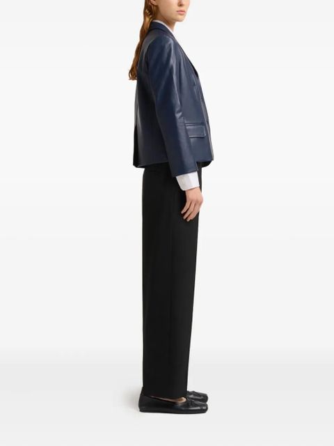 Marni leather blazer - Blue - zdjęcie produktu nr 2