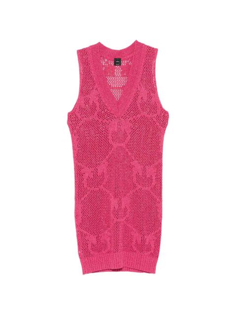 PINKO V-neck mini dress - zdjęcie produktu nr 1