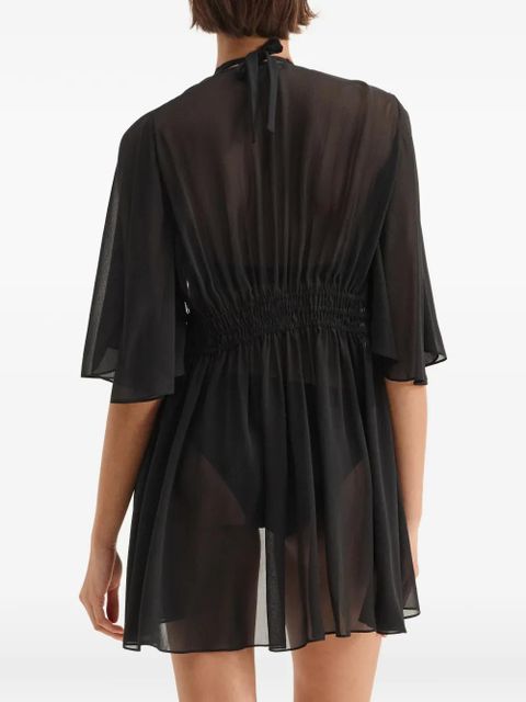 ERES flared sleeve opérette top - Black