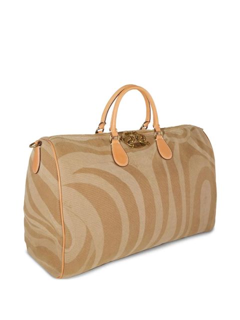 PUCCI Marmo-print holdall - Brown