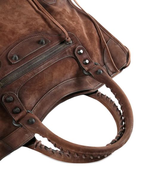 Balenciaga medium Le City tote bag - Brown