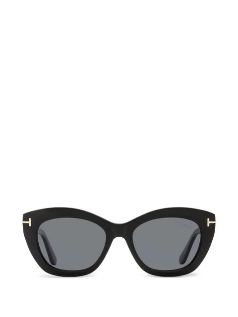 TOM FORD Eyewear Linda butterfly-frame sunglasses - Black - zdjęcie produktu nr 1